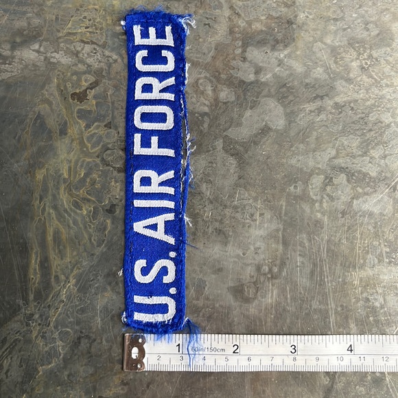 U.S. AIR FORCE blue tape patch - Picture 10 of 11
